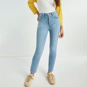 Denim Forum Yoko High Rise Slim Crop